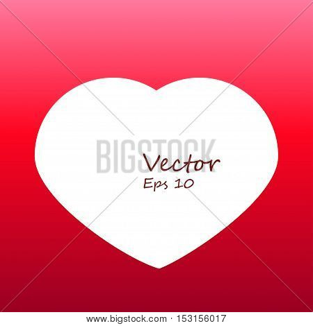 Happy Valentine's day card hearts light vector background