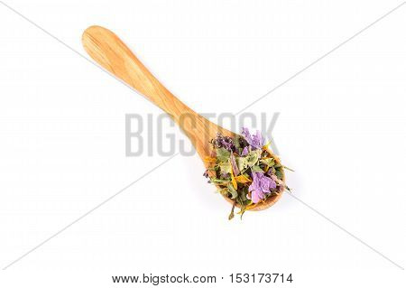 Dried Herbal Tea Leaves