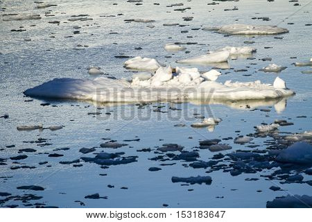 Amalia Glacier - Global Warming - Ice Formations