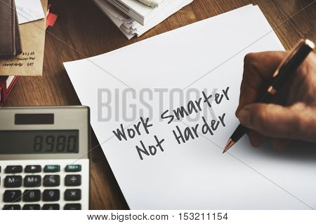 Work Quality Smarter Excellent Concept