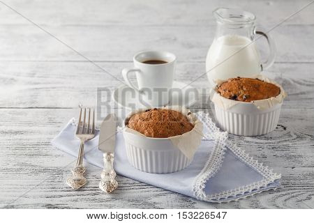 Homemade Sachertorte, Austrian Chocolate Cake And Coffee
