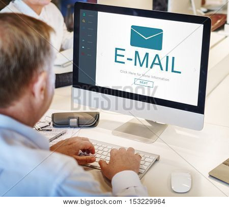E-mail Digital Homescreen Concept