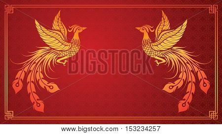 Chinese Phoenix Template