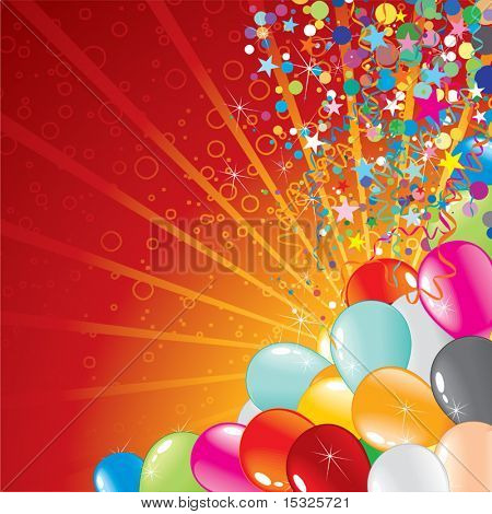 Festive vector background