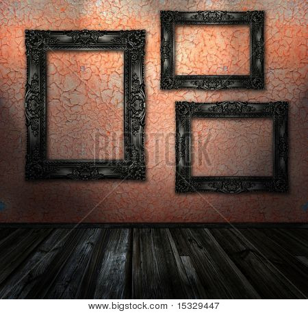 Interno camera grunge