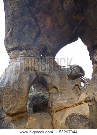Ruin Of A Rotstejn Castle In Bohemian Paradise