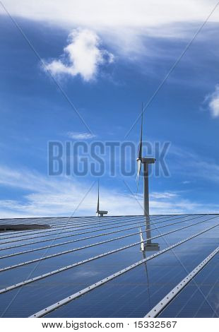 Güneş ve Rüzgar enerji temiz çevre için