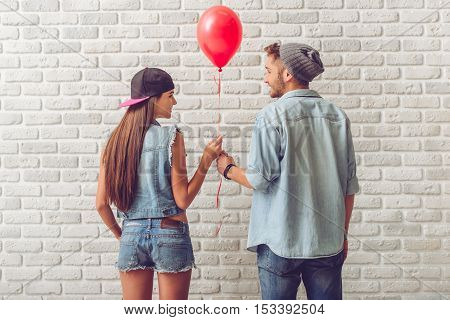 Stylish Teenage Couple
