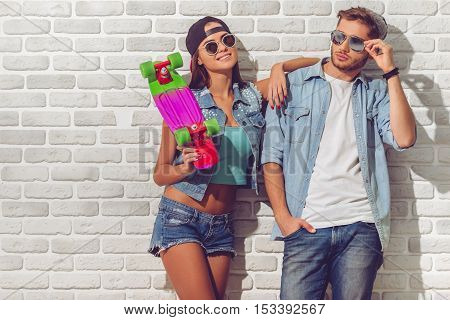 Stylish Teenage Couple