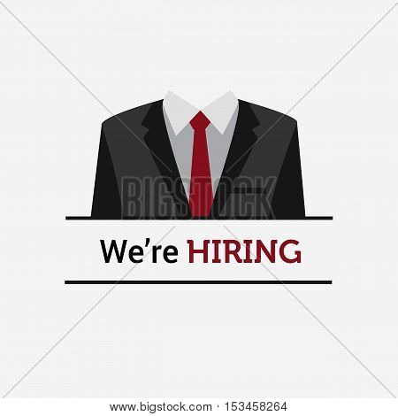Hiring a worker announcement, jobs available announcement,