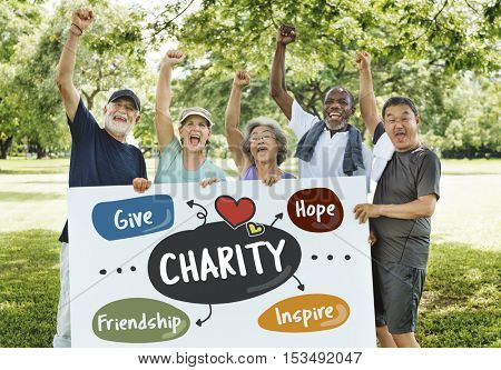 Charity Give Assistance Care Volunteer Support Concept