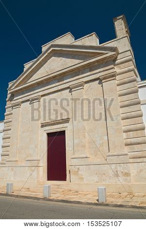 Church of St. Francesco. Sammichele di Bari. Puglia. Italy.
