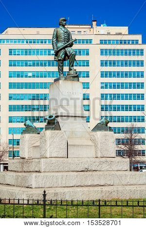 Monument Of David Glasgow Farragut, Washington Dc, Usa