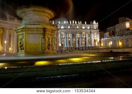 Saint Peter Basilica in Vatican city Rome