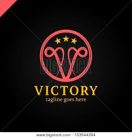 Victoria Logo,boutique Brand,v Letter Logo,boutique Hotel Logo,hotel Logo,luxury Logo,vector Logo Te
