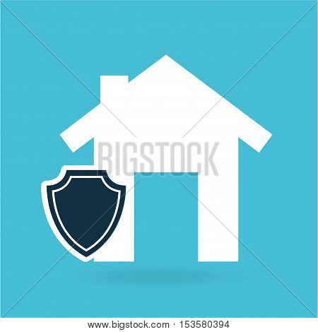 concept insurance house money security design vector illustration
