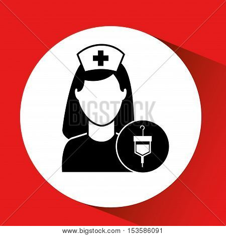 blood bag donation hospital medicine icon vector illustration