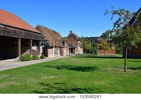 Perriers sur Andelle France - october 4 2016 : the Colmont manor