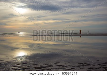 Sunrise at Hua Hin,Prachuap Khiri Khan Province,Thailand