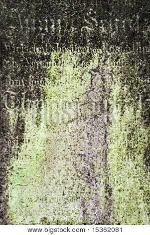 Textured Grunge hintergrund mit Skript auf Stein