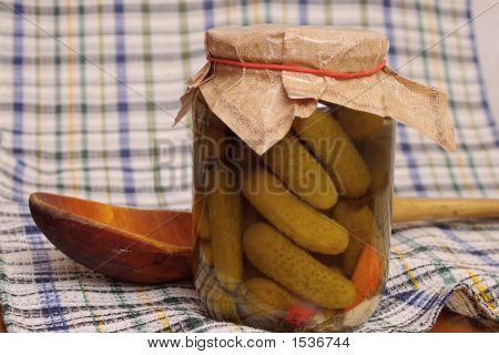 Homemade Cucumber Preserve