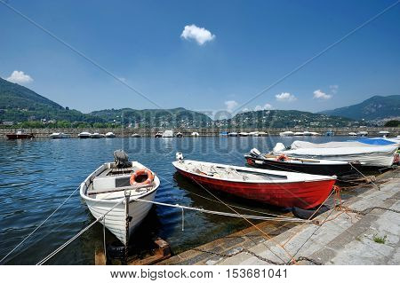 Fishing Boats In Como