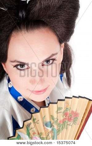 Retrato de Geisha