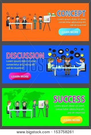 This design is suitable for a business theme, teamwork, and related businesses