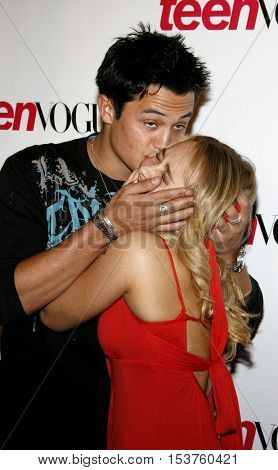 Stephen Colletti and Hayden Panettiere at the Teen Vogue Young Hollywood Issue Party held at the Sunset Tower in West Hollywood, USA on September 20, 2006. 