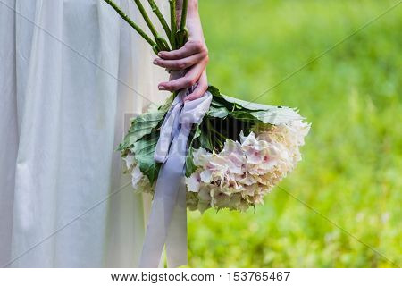 wedding in the forest