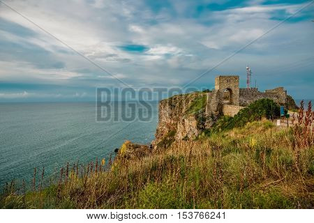 Daily landscape at Fortress Kaliakra, Cape Kaliakra, Bulgaria
