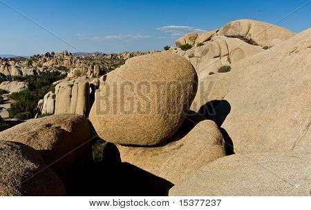 rocce scenici nella luce pomeridiana