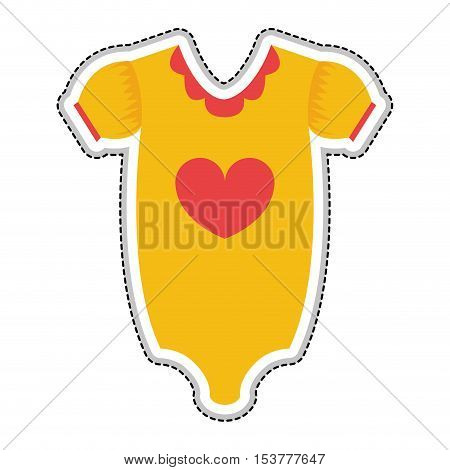 baby onesie icon image vector illustration design