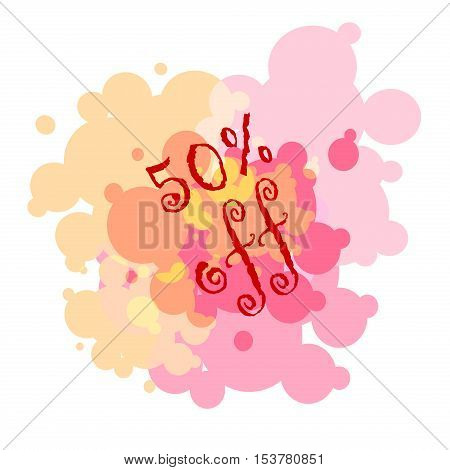 Big sale banner best offer vector illustration. Vector tag discount design template sale banner offer promotion symbol. Ribbon label sale banner price red web retail advertising sign.