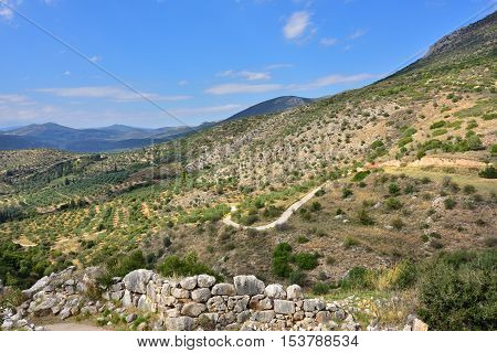 Beautiful Greek Landscape