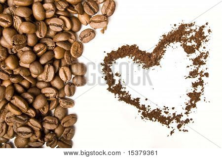 커피 알갱이 Foffee 마음