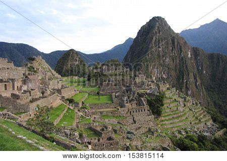 Landscape - Mountains of Machu Picchu, Peru