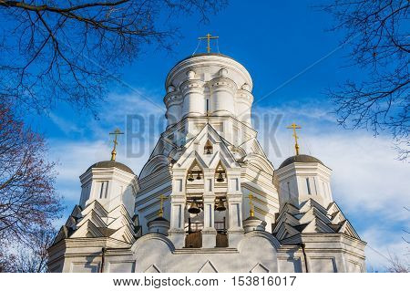 Christian Orthodox Church of Beheading of St. John the Forerunner in Kolomenskoye Russia Moscow.