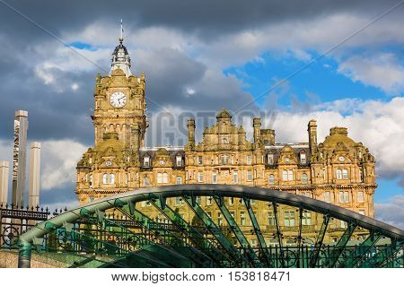 Balmoral Hotel In Edinburgh, Scotland