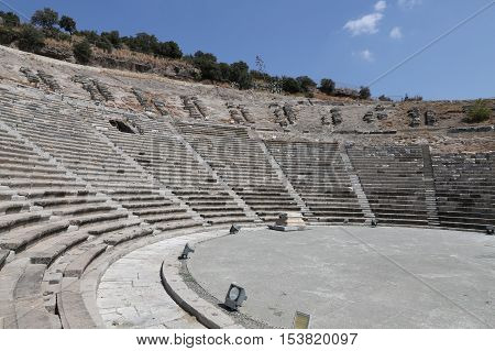 Theatre Of Halicarnassus In Bodrum, Turkey