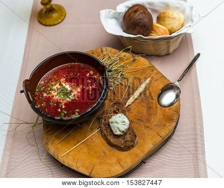 supply the national soup in a restaurant
