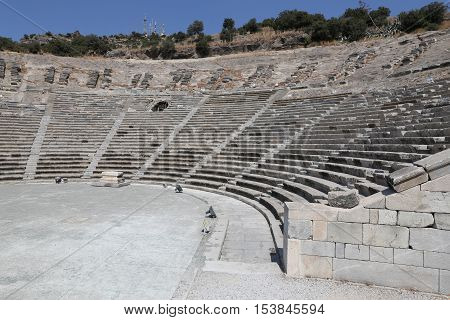Theatre Of Halicarnassus In Bodrum, Turkey