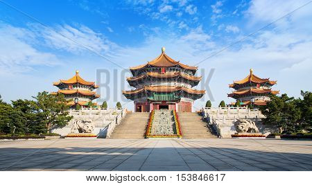 Front of Yuanxuan Taoist Temple Guangzhou GuangDong China