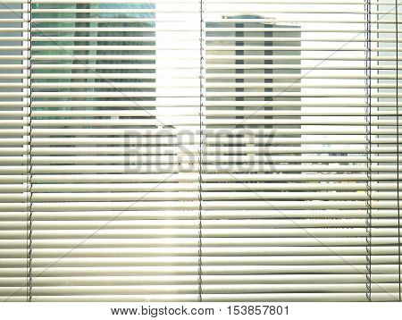 Window Grey Metallic Jalusie Sunblinds Background Office