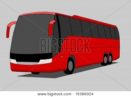 Coach bus
