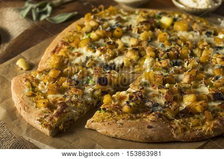 Homemade Autumn Pumpin Pizza