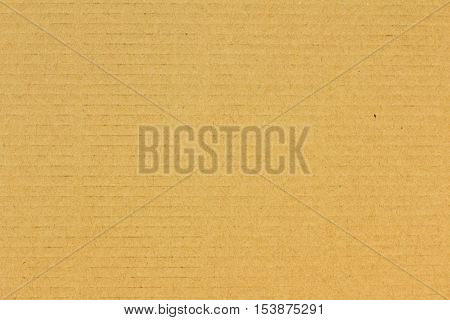 Closed up brown corrigated ardboard paper texture background