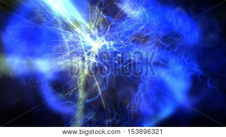 Digital Illustration Of A Mystic Scene