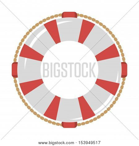 float lifeguard isolated icon vector illustration design