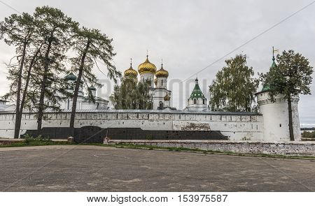 Kostroma Russia - September 15 2016: Holy Trinity Monastery Ipatiev.
